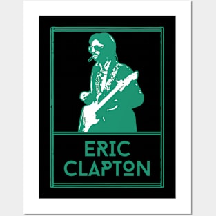 Eric clapton\\retro fan art Posters and Art